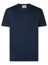 MC2 SAINT BARTH MC2 SAINT BARTH LINEN T-SHIRT WITH FRONT POCKET CLOTHING