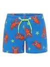 Mc2 Saint Barth Lobster-print Swim Shorts