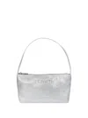Mc2 Saint Barth Logo-detail Mini Bag In Silver