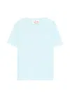 Mc2 Saint Barth Logo-embossed T-shirt In Blue