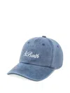 Mc2 Saint Barth Logo-embroidered Baseball Cap In Blue