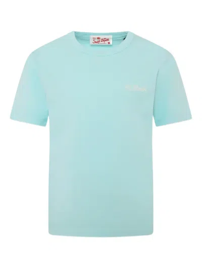 Mc2 Saint Barth Kids' Logo-embroidered T-shirt