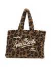 Mc2 Saint Barth Logo-embroidered Tote Bag In Brown