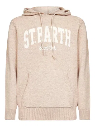 MC2 SAINT BARTH LOGO-JACQUARD HOODIE