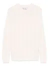 Mc2 Saint Barth Logo-jacquard Sweater In Neutrals