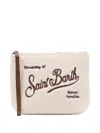 Mc2 Saint Barth Pochette Aline Teddy In Sherpa Beige In Neutral