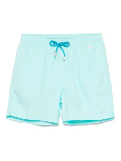 Mc2 Saint Barth Logo-patch Swim Shorts