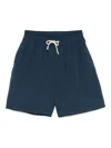 Mc2 Saint Barth Logo-patch Swim Shorts
