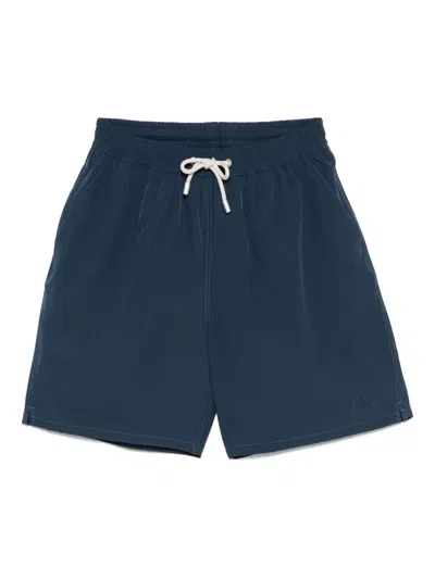 Mc2 Saint Barth Logo-patch Swim Shorts