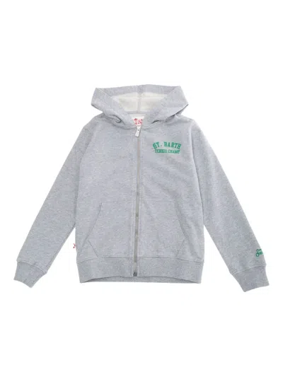 MC2 SAINT BARTH LOGO-PRINT COTTON HOODIE