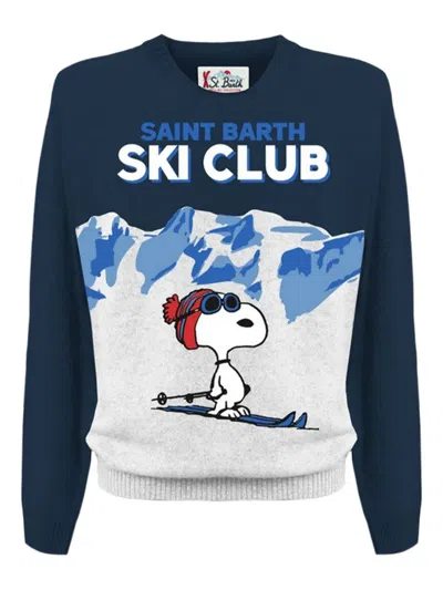 Mc2 Saint Barth Kids' Logo-print Sweater In Multi