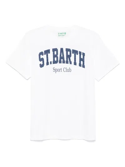 MC2 SAINT BARTH LOGO-PRINT T-SHIRT