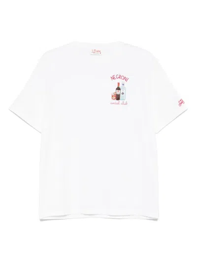 Mc2 Saint Barth Logo-print T-shirt In White