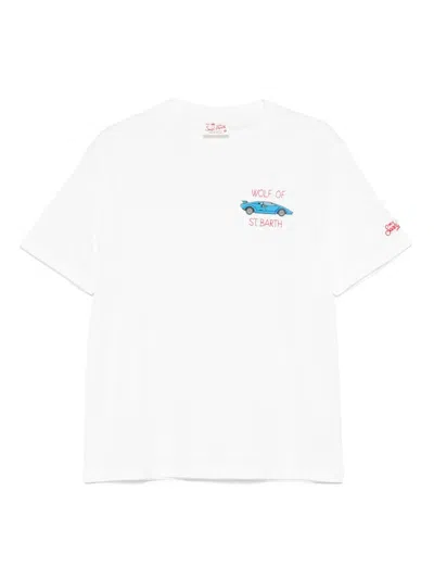 Mc2 Saint Barth Logo-print T-shirt In White