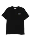 Mc2 Saint Barth Logo-print T-shirt In Black