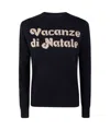 Mc2 Saint Barth Logo Sweater In Black