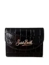 Mc2 Saint Barth Logo Wallet In Black