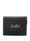 Mc2 Saint Barth Logo Wallet In Black