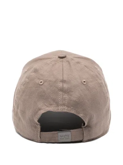 Mc2 Saint Barth Logo-embroidered Baseball Cap In Red