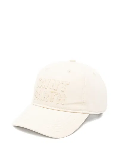 Mc2 Saint Barth Logo-embroidered Baseball Cap In White