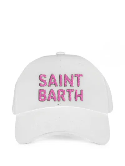 Mc2 Saint Barth Logo-patch Baseball Cap In White