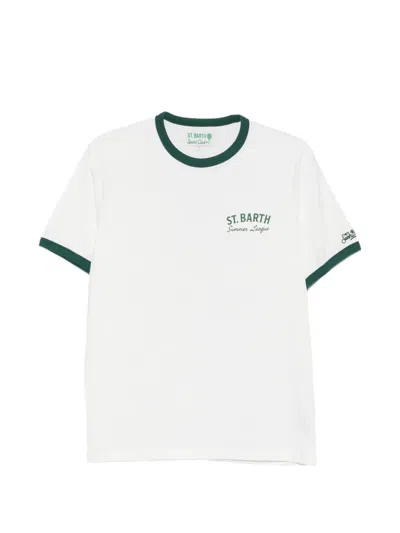 Mc2 Saint Barth Logo-print T-shirt In White