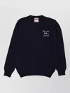 Mc2 Saint Barth Long Sleeve Crew Neck Knit Sweater In Multi