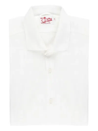 MC2 SAINT BARTH LONG-SLEEVE LINEN SHIRT
