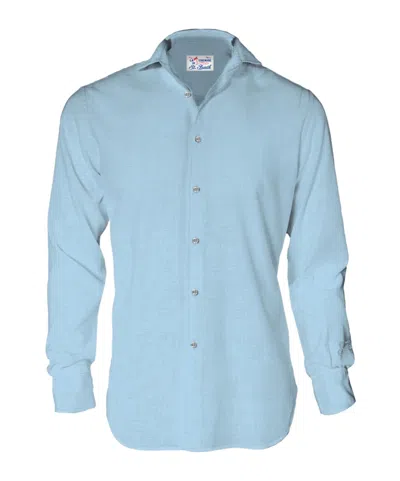 Mc2 Saint Barth Long Sleeve Shirt In Blue