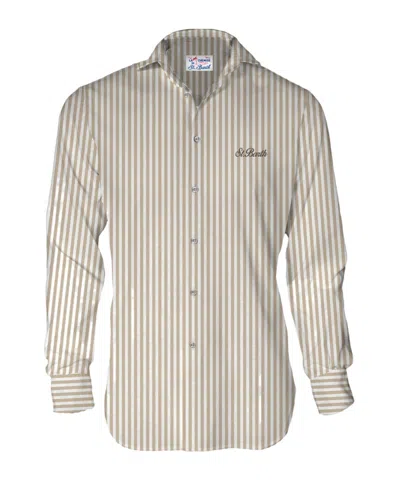 Mc2 Saint Barth Long Sleeve Shirt In Neutral