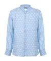 Mc2 Saint Barth Long Sleeve Shirt In Blue