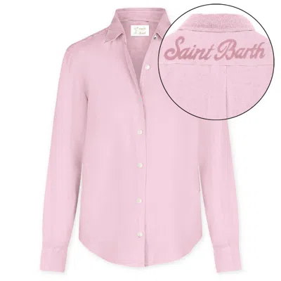 Mc2 Saint Barth Long Sleeve Shirt Mdh001-01303l In Animal Print