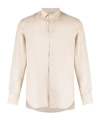 Mc2 Saint Barth Long Sleeve Shirt In White
