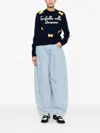 Mc2 Saint Barth Long-sleeve Sweater In Blue