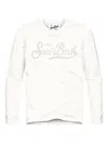 Mc2 Saint Barth Long-sleeve Top In White
