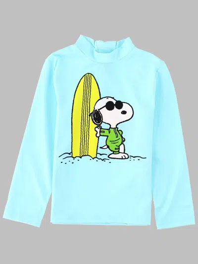 Mc2 Saint Barth Long Sleeve T-shirt Uv Protection In Blue