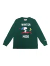 Mc2 Saint Barth Long Sleeve Tshirt With Cuff In Multicolor