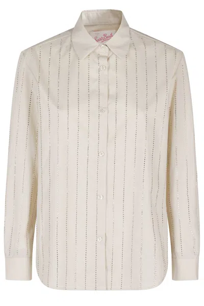 Mc2 Saint Barth Long-sleeved Poplin Shirt