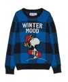 Mc2 Saint Barth Long-sleeved Sweater In Blue
