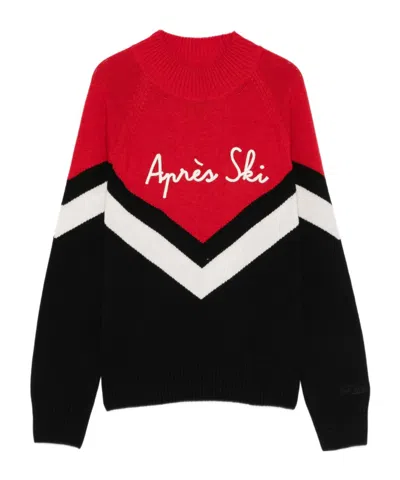 Mc2 Saint Barth Long-sleeved Sweater In Multi