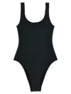 Mc2 Saint Barth Lora One-piece Swimsuit In Black