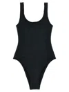 Mc2 Saint Barth Lora One-piece Swimsuit In Black