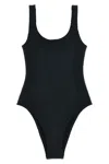 Mc2 Saint Barth Lora One-piece Swimsuit In Black