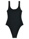 Mc2 Saint Barth Lora One-piece Swimsuit In Black