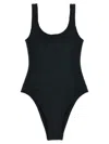 Mc2 Saint Barth Lora One-piece Swimsuit In Black