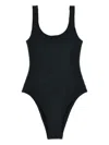 Mc2 Saint Barth 'lora' One-piece Swimsuit In Black