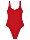Mc2 Saint Barth Lora Beachwear Red In Red