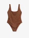 Mc2 Saint Barth Lora Shiny Strass Leopard One-piece Swimsuit