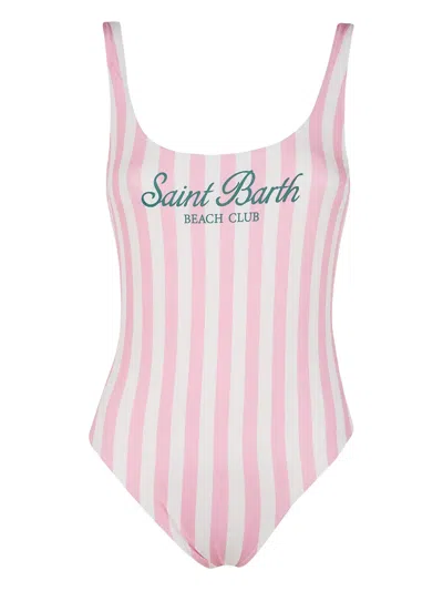 Mc2 Saint Barth Lora Swimsuit In Pink