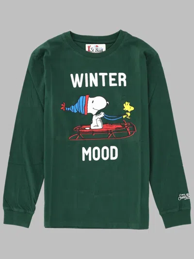 Mc2 Saint Barth Luton Jr - Snoopy Sled Mood 51 In Green